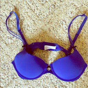 Lily of France 34A Brand New Deep blue Bra